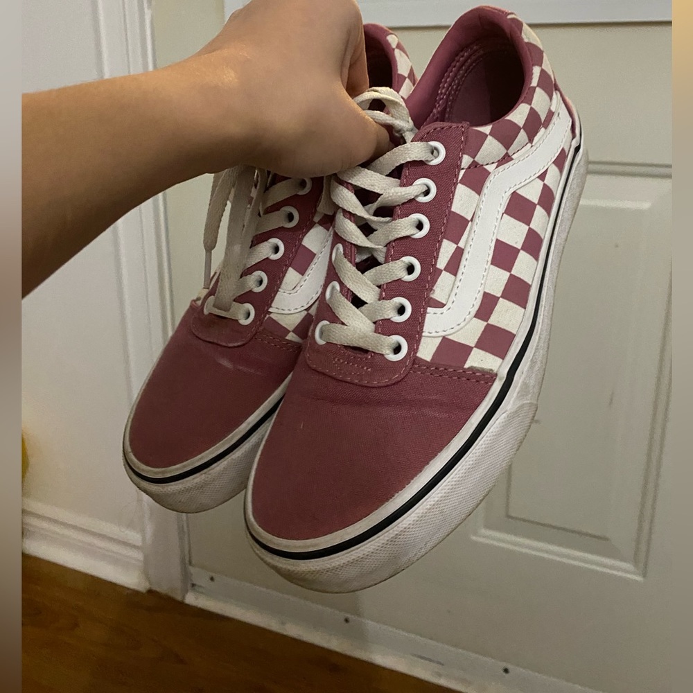 Barely used pink vans